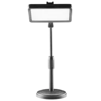 Штатив с круглой лампой Cellularline Studio Light  Черный