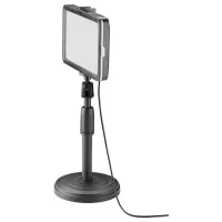 Trepied cu lampă Cellularline Studio Light Black photo 2