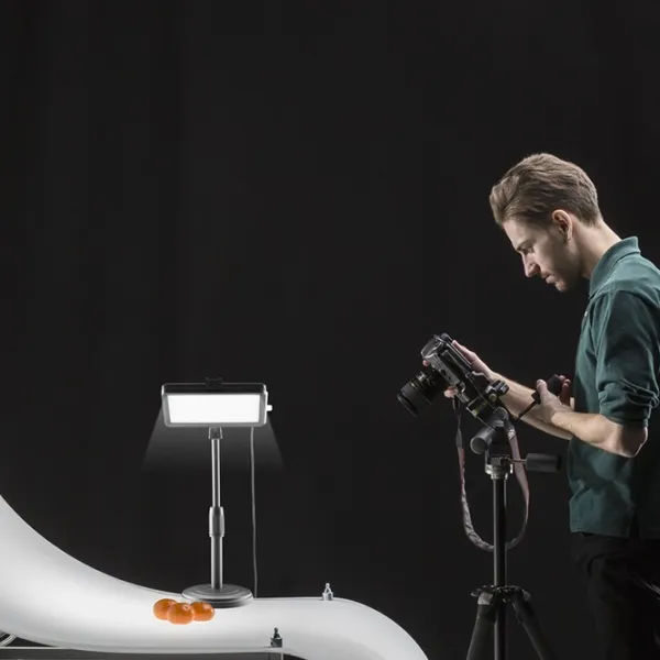 Штатив с круглой лампой Cellularline Studio Light  Черный photo 5