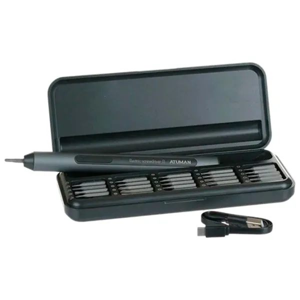 Аккумуляторная отвертка Xiaomi Duka ATuMan E1 Electric Screwdriver Количество в наборе: 25 photo 4