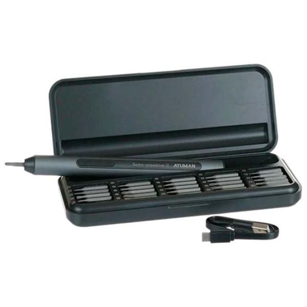 Аккумуляторная отвертка Xiaomi Duka ATuMan E1 Electric Screwdriver Количество в наборе: 25 photo 4