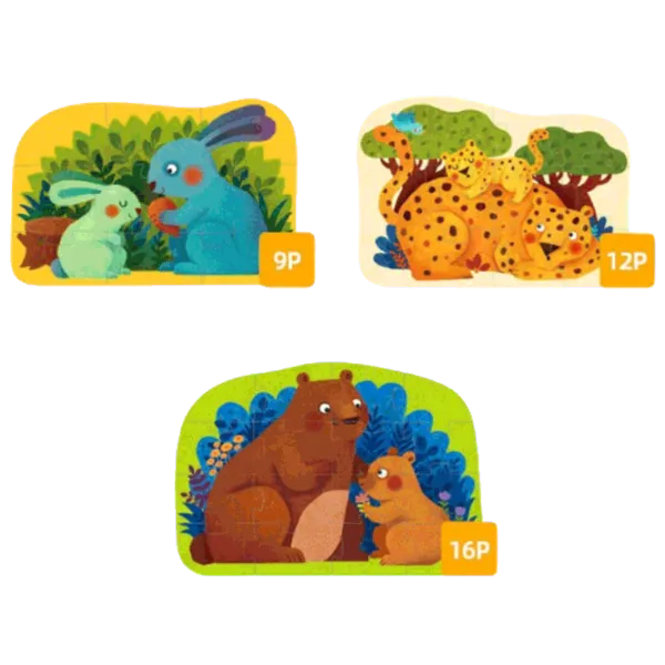 Puzzle Mideer Мать и ребенок 2.5+/ Количество деталей: 37 photo 1