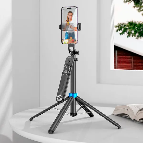 Trepied Hoco K22 Bluetooth / Black photo 5