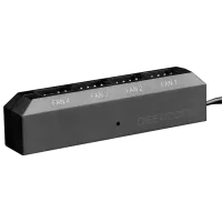 Adaptor Deepcool FH-04 4-pin / Black