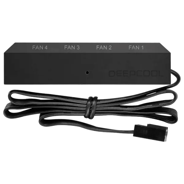 Adaptor Deepcool FH-04 4-pin / Black photo 3