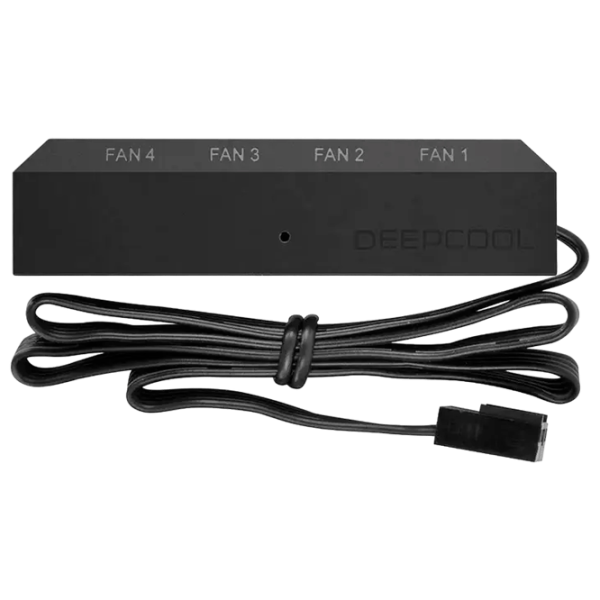 Adaptor Deepcool FH-04 4-pin / Black photo 3