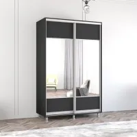 Dulap Mobildor-Lux ARON S K1 130 x 60 x 220 / PAL / Antracit photo 3