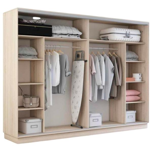 Dulap Mobildor-Lux Fox 360 x 60 x 240 / PAL / Antracite photo 2