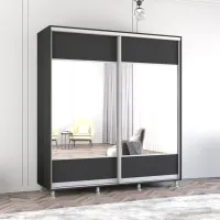 Dulap Mobildor-Lux ARON S K1 190 x 60 x 230 / PAL / Antracit photo 3