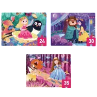 Puzzle Mideer Princesses from Stories 3+/ Numărul de piese: 89 