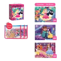 Puzzle Mideer Princesses from Stories 3+/ Количество деталей: 89 photo 2