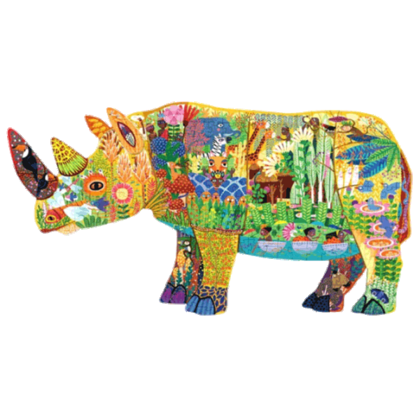 Puzzle Mideer Dreamy Rhino 6+/ Количество деталей: 280 photo 1