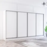 Dulap Mobildor-Lux Fox 380 x 60 x 200 / PAL / White photo 3