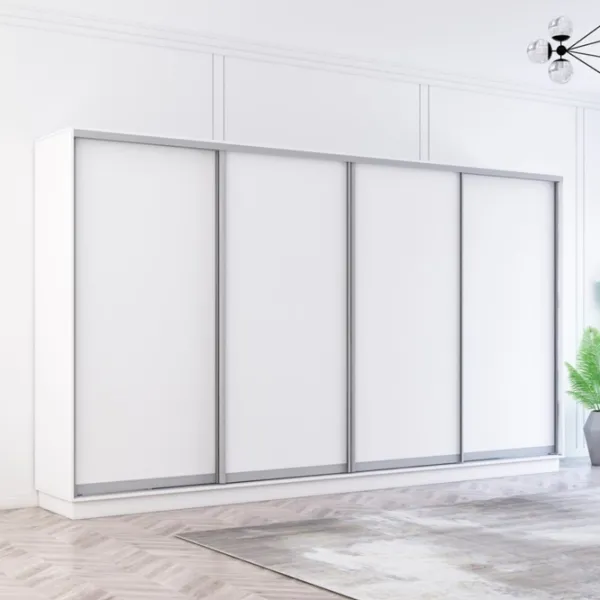 Шкаф Mobildor-Lux Fox 390 x 60см x 200 / ЛДСП / White photo 3
