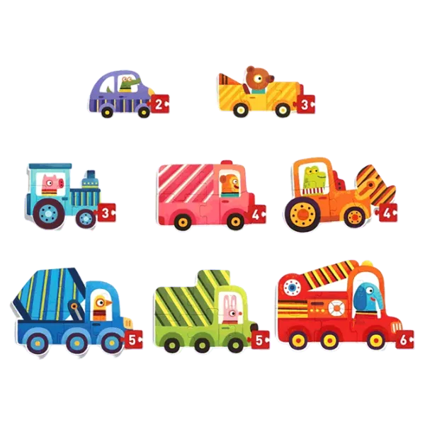 Puzzle Mideer Transport 2+/ Количество деталей: 32 photo 1