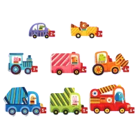 Puzzle Mideer Transport 2+/ Numărul de piese: 32