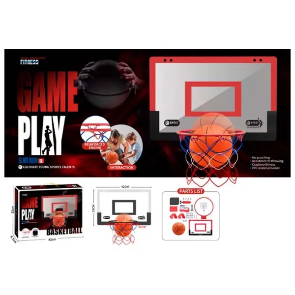 Panou baschet cu inel Richi Tichi 26359 Red photo 1 Panou baschet cu inel Richi Tichi 26359 Red photo 1