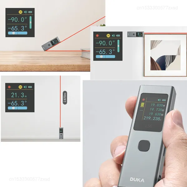 Telemetru Xiaomi Duka ATuMan LS-6 Acumulator / 1 mW photo 6