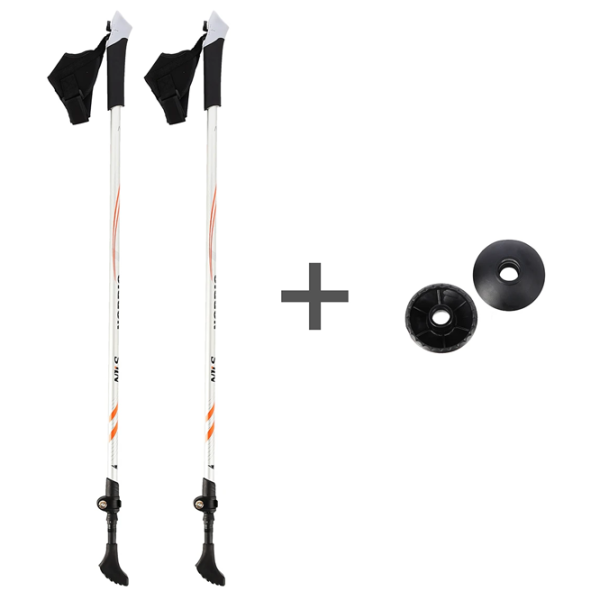 Bețe de trekking Nils Extreme NW106  Carbon / 1400 mm photo 2