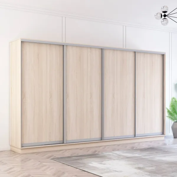 Dulap Mobildor-Lux Fox 400 x 60 x 210 / PAL / Sonoma photo 2