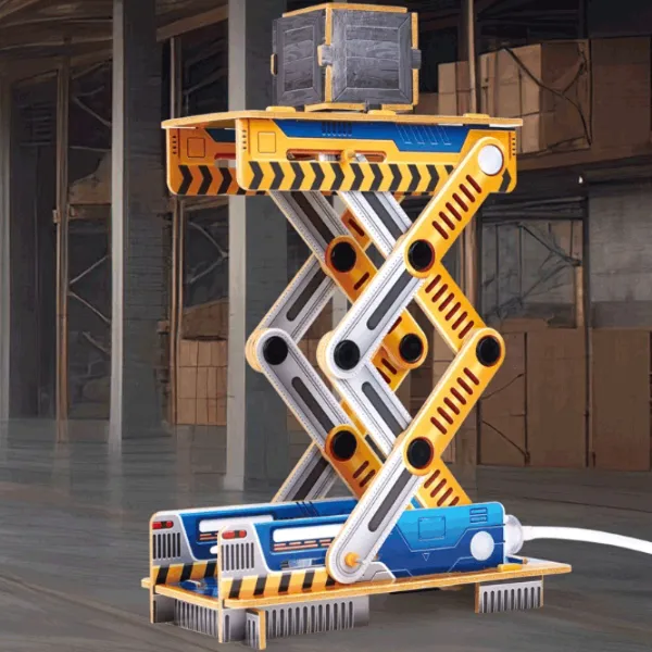 Puzzle CubicFun Hydraulic Lift 5+/ Количество деталей:  photo 2