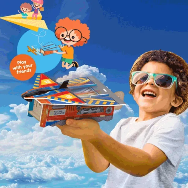 Puzzle CubicFun Airplanet Launcher 5+/ Количество деталей:  photo 2