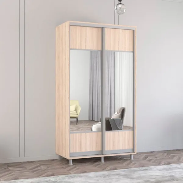 Dulap Mobildor-Lux ARON S K1 110 x 60 x 210 / PAL / Sonoma photo 2