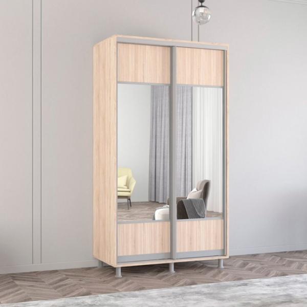 Шкаф Mobildor-Lux ARON S K1 120 x 60см x 210 / ЛДСП / Sonoma photo 2