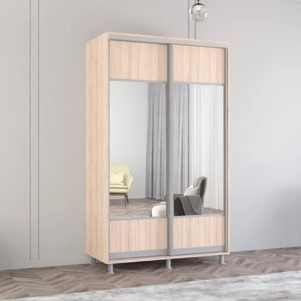 Dulap Mobildor-Lux ARON S K1 140 x 60 x 210 / PAL / Sonoma photo 2