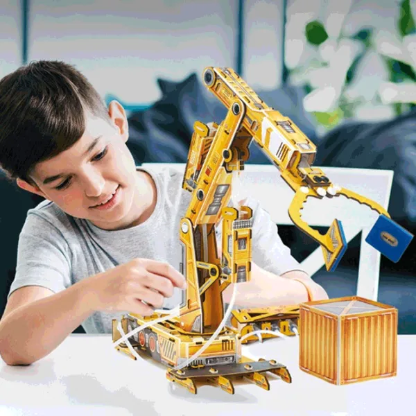 Puzzle CubicFun Hydraulic Robot Arm 8+/ Количество деталей: 185 photo 2