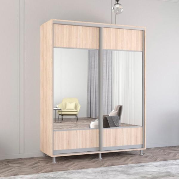 Dulap Mobildor-Lux ARON S K1 180 x 60 x 210 / PAL / Sonoma photo 3