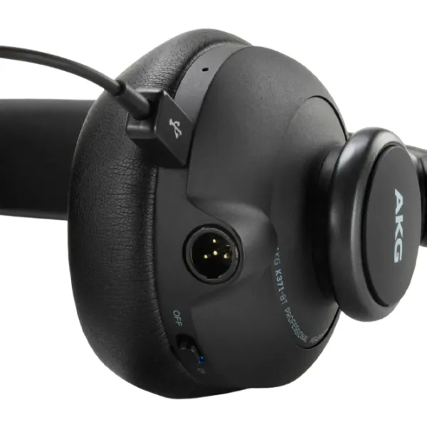 Студийные наушники AKG K371-BT Pro  Беспроводные + Проводные / Полноразмерные photo 4