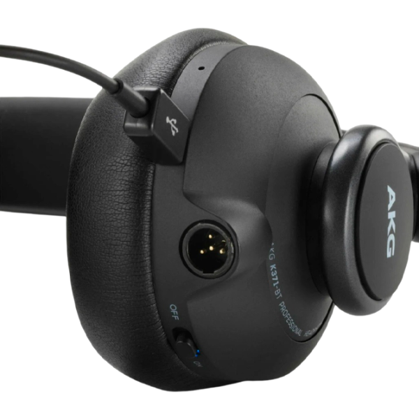 Студийные наушники AKG K371-BT Pro  Беспроводные + Проводные / Полноразмерные photo 4