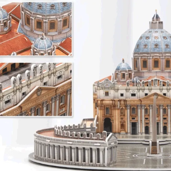 Puzzle CubicFun St. Peter's Basilica 8+/ Количество деталей: 101  photo 2