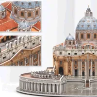 Puzzle CubicFun St. Peter's Basilica 8+/ Numărul de piese: 101 photo 2