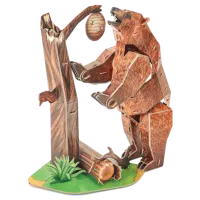 Puzzle CubicFun Brown Bear 8+/ Numărul de piese: 88 