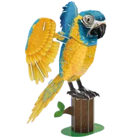 Puzzle CubicFun Blue-Throated Macaw 8+/ Numărul de piese: 94 