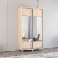 Dulap Mobildor-Lux ARON S K1 110 x 60 x 240 / PAL / Sonoma photo 2