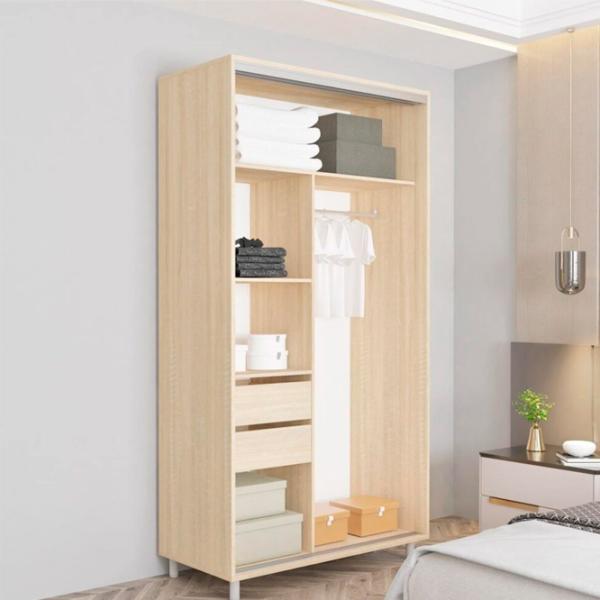 Dulap Mobildor-Lux ARON S K1 110 x 60 x 240 / PAL / Sonoma photo 3