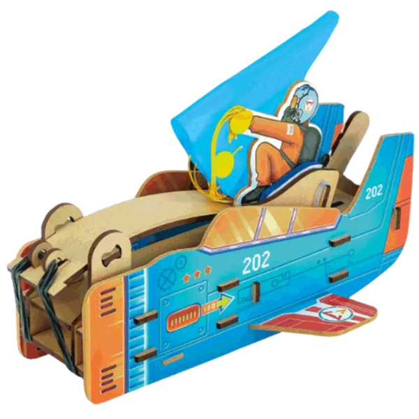 Puzzle CubicFun Launcher Parachute 5+/ Количество деталей:  photo 1