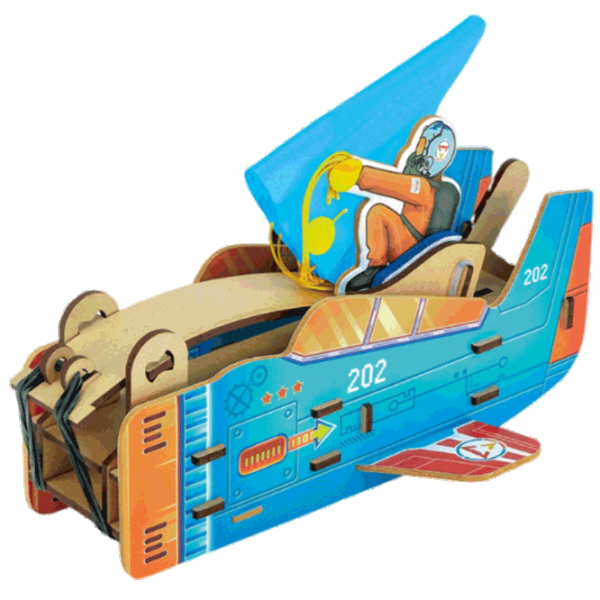 Puzzle CubicFun Launcher Parachute 5+/ Количество деталей:  photo 1