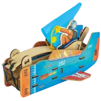 Puzzle CubicFun Launcher Parachute 5+/ Numărul de piese: 