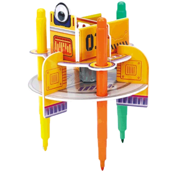 Puzzle CubicFun Doodling Robot 5+/ Количество деталей:  photo 1