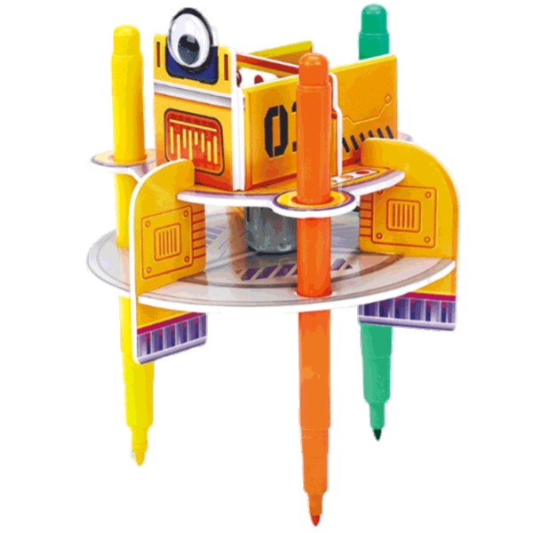Puzzle CubicFun Doodling Robot 5+/ Количество деталей:  photo 1