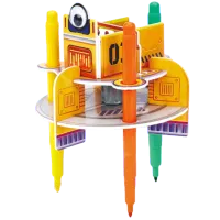 Puzzle CubicFun Doodling Robot 5+/ Numărul de piese: 