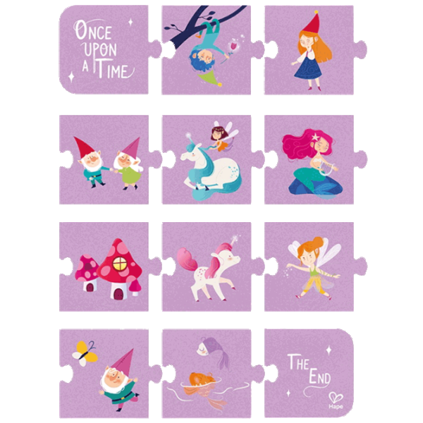 Puzzle Hape Fairytale 3+/ Количество деталей: 71 photo 1