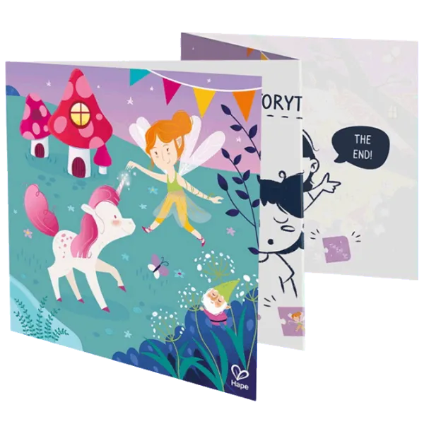 Puzzle Hape Fairytale 3+/ Количество деталей: 71 photo 2