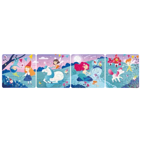 Puzzle Hape Fairytale 3+/ Количество деталей: 71 photo 3