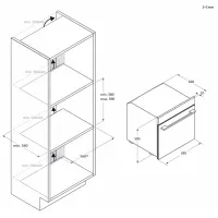 Cuptor încorporabil Candy CA6 NP5B3YTX / Inox photo 10