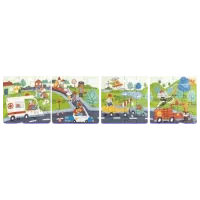 Puzzle Hape Rescue Vehicles 3+/ Количество деталей: 71 photo 2